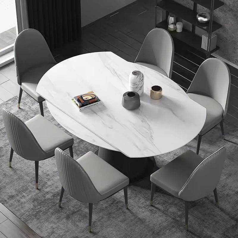 Frederica III Sintered Stone Extendable Dining Table