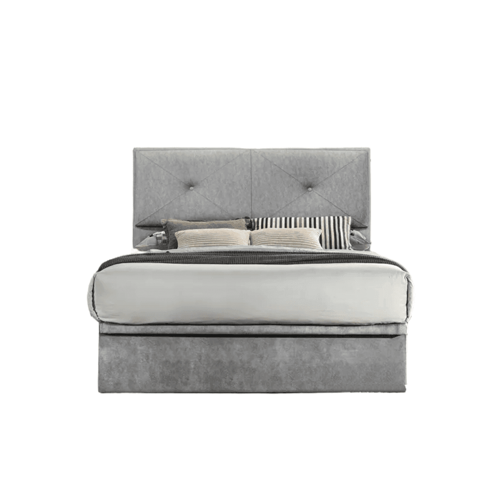 Geralle Fabric Storage Bed