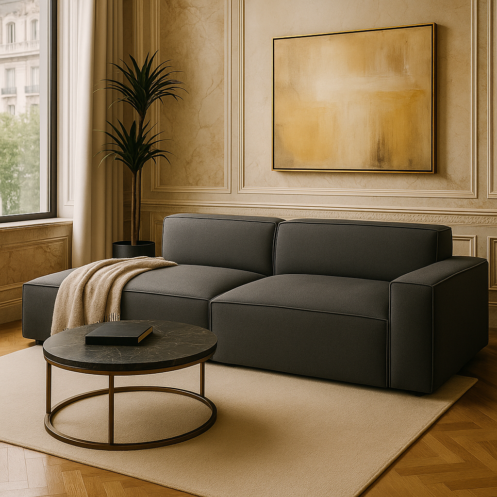 Giacomo Fabric 3 Seater Extended Sofa (Pet Friendly)