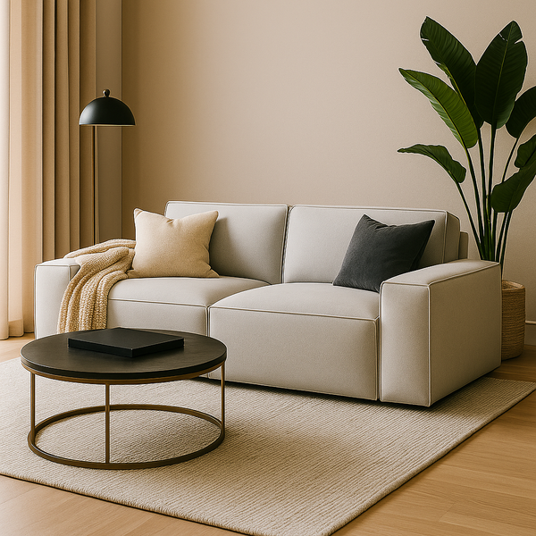 Giacomo Fabric 3 Seater Sofa (Pet Friendly)