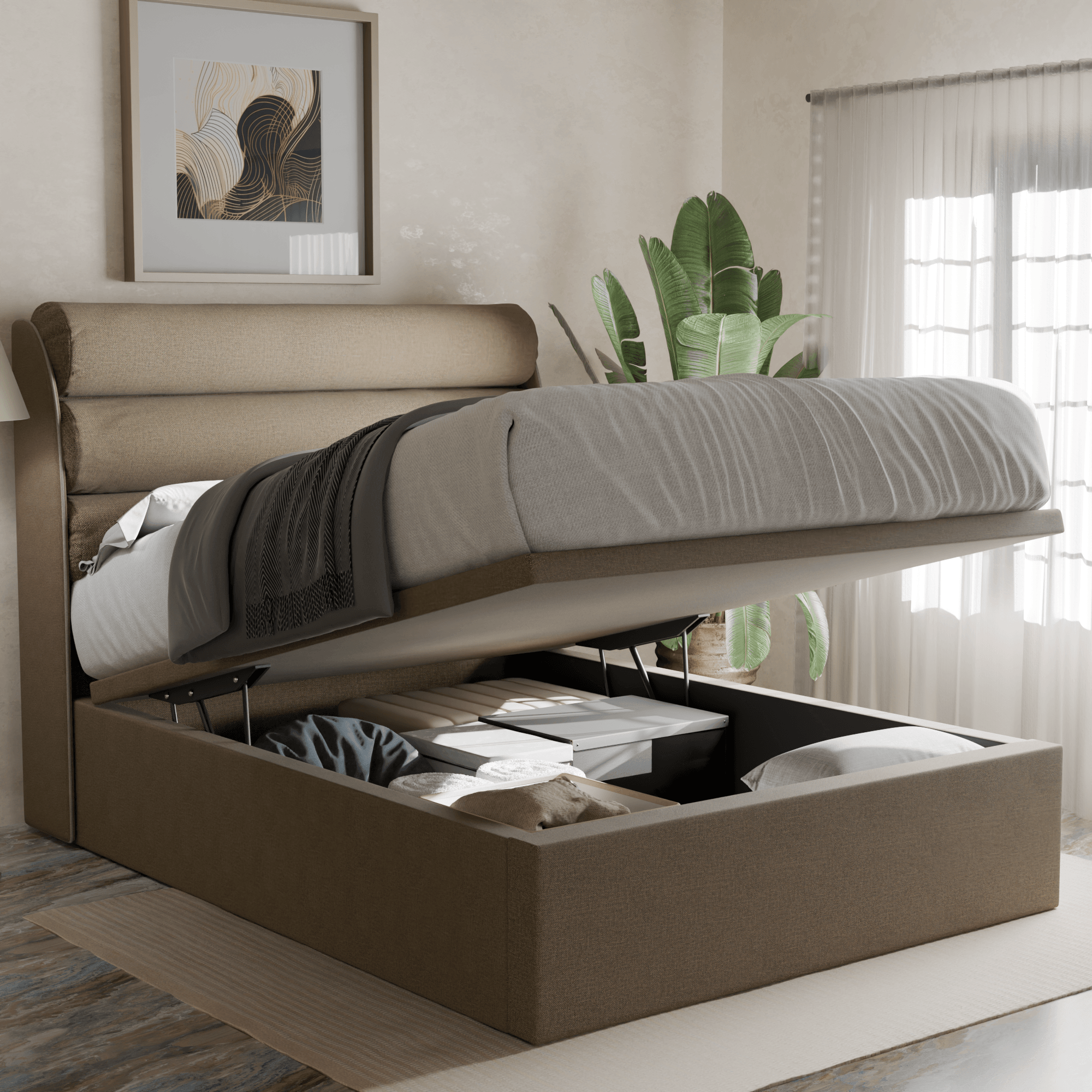 Gobbee Fabric Storage Bed (Water Repellent)