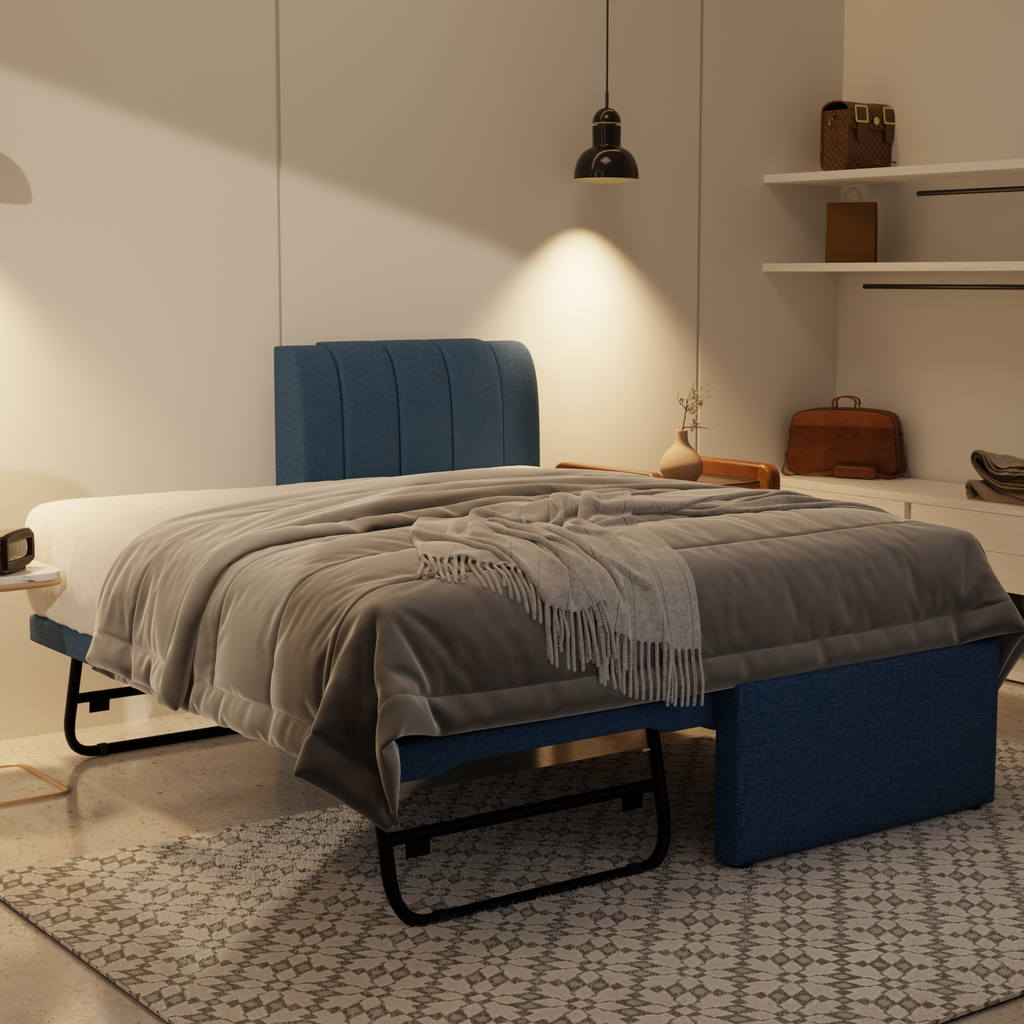 Gianne Fabric 3 in 1 Pull Out Bed