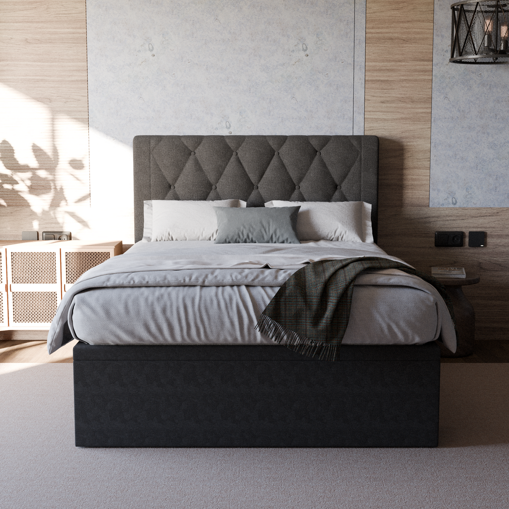 Hansen Fabric Storage Bed (Pet Friendly)