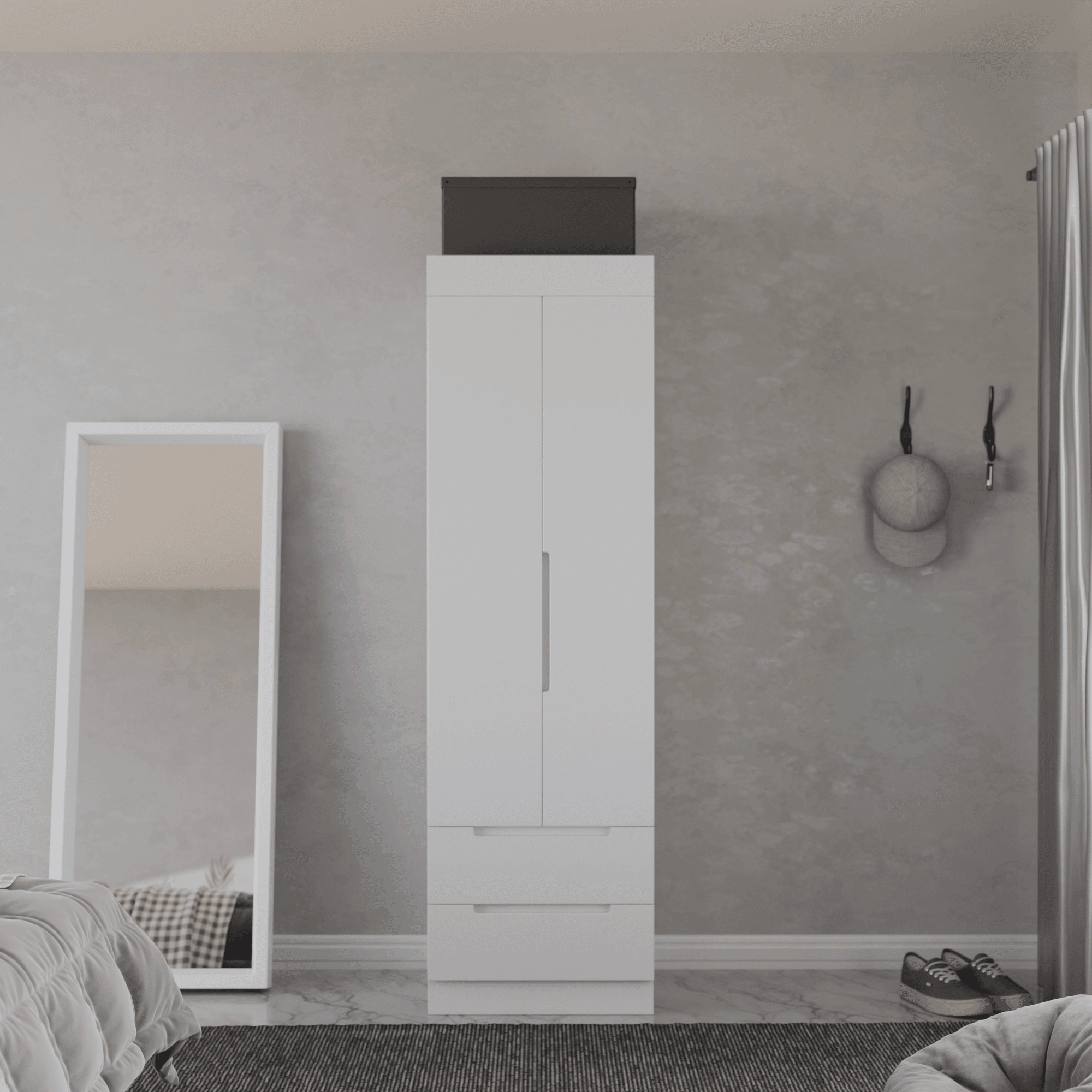 Harris 2 Door Open Wardrobe