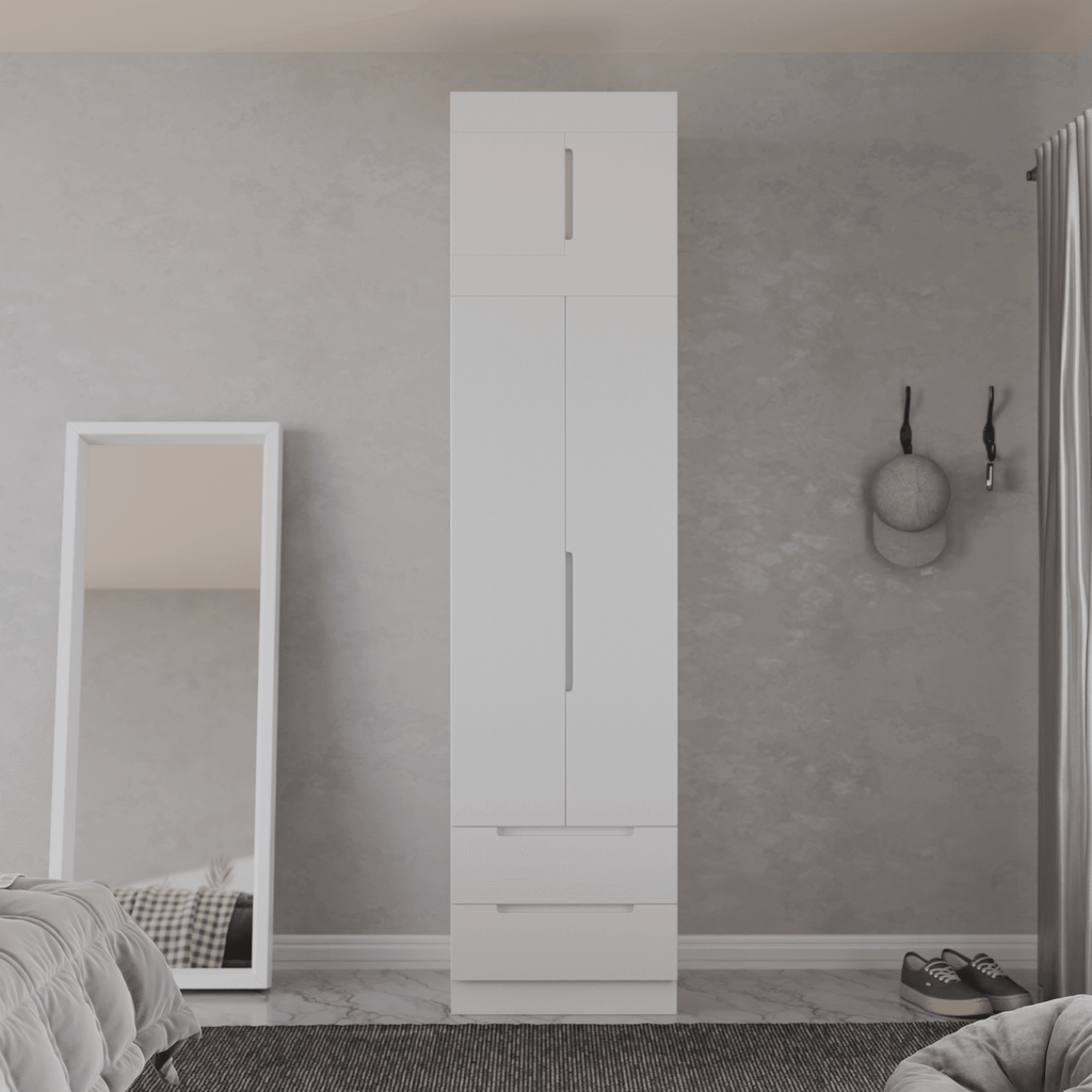 Harris 2 Door Open Wardrobe with Top