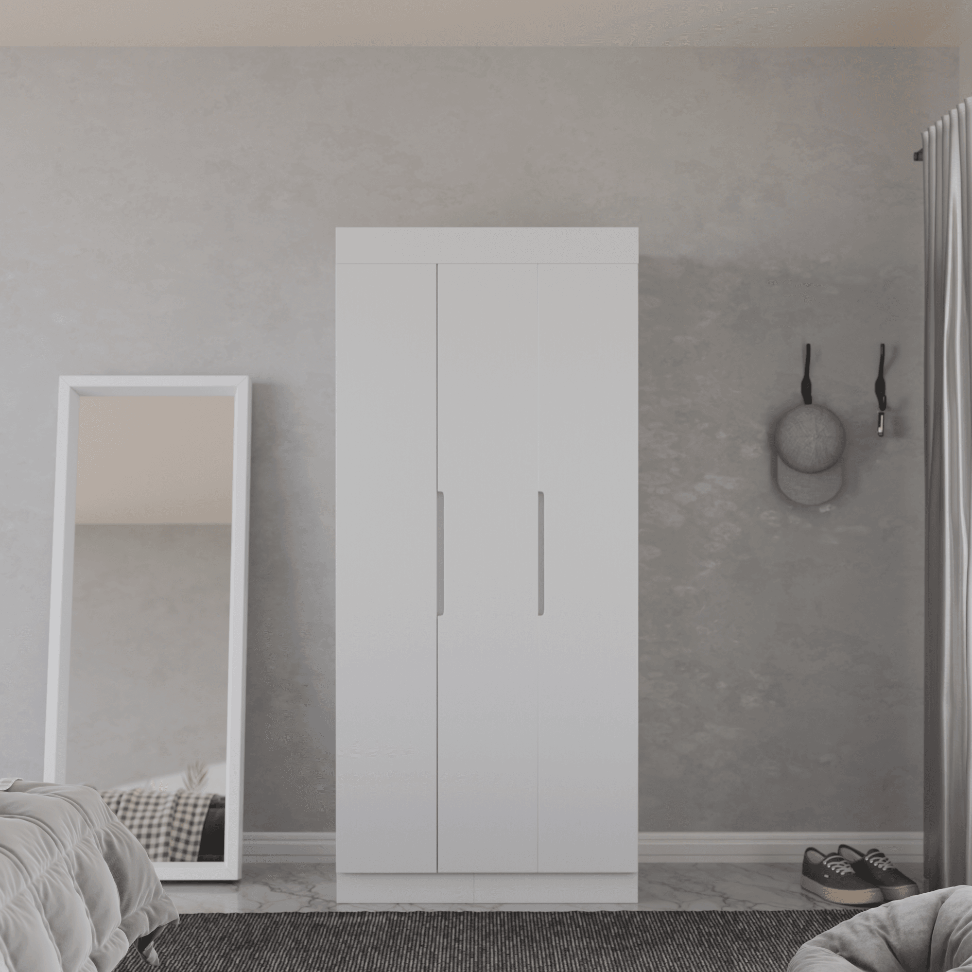 Harris 3 Door Open Wardrobe