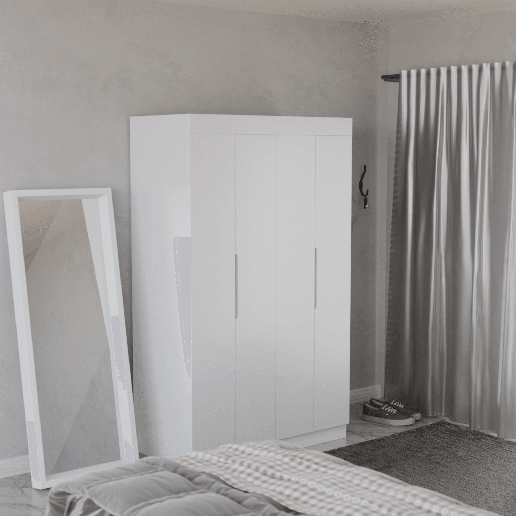 Harris 4 Door Open Wardrobe