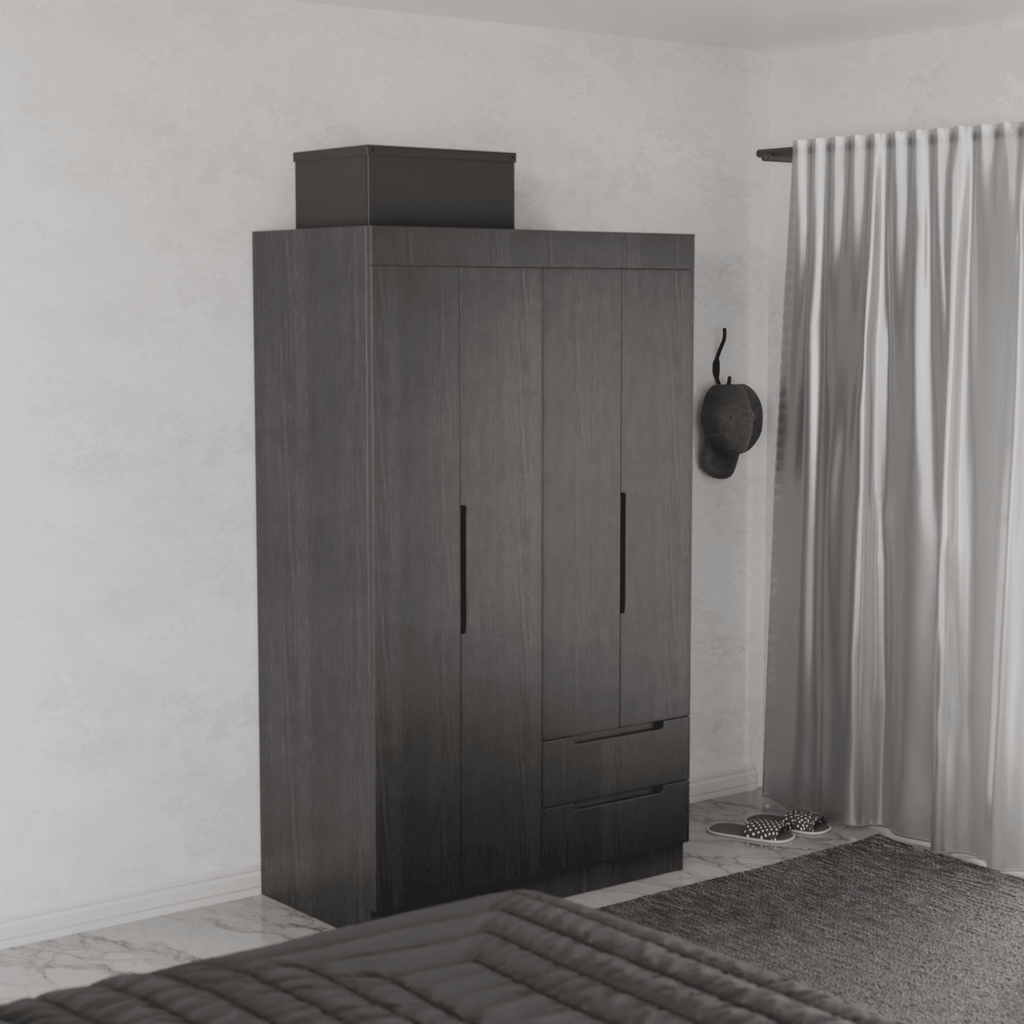 Harrison 4 Door Open Wardrobe