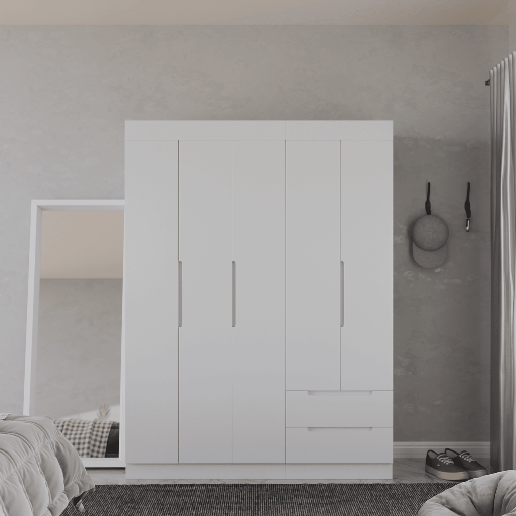 Harrison 5 Door Open Wardrobe