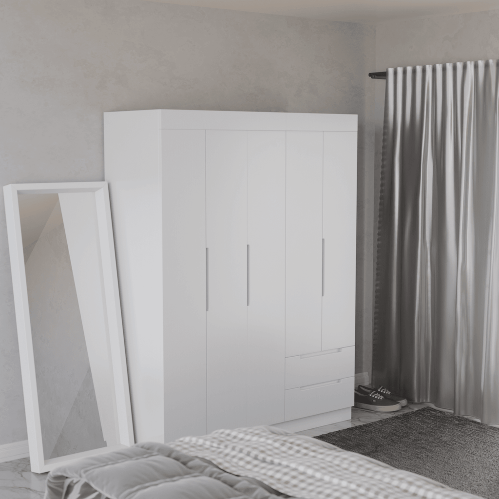 Harrison 5 Door Open Wardrobe