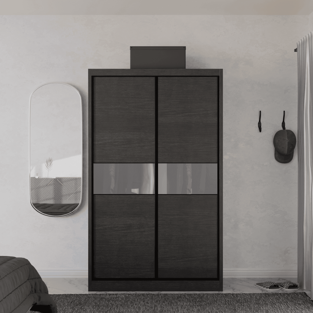 Helene Modular Wardrobe (Frosted Glass)