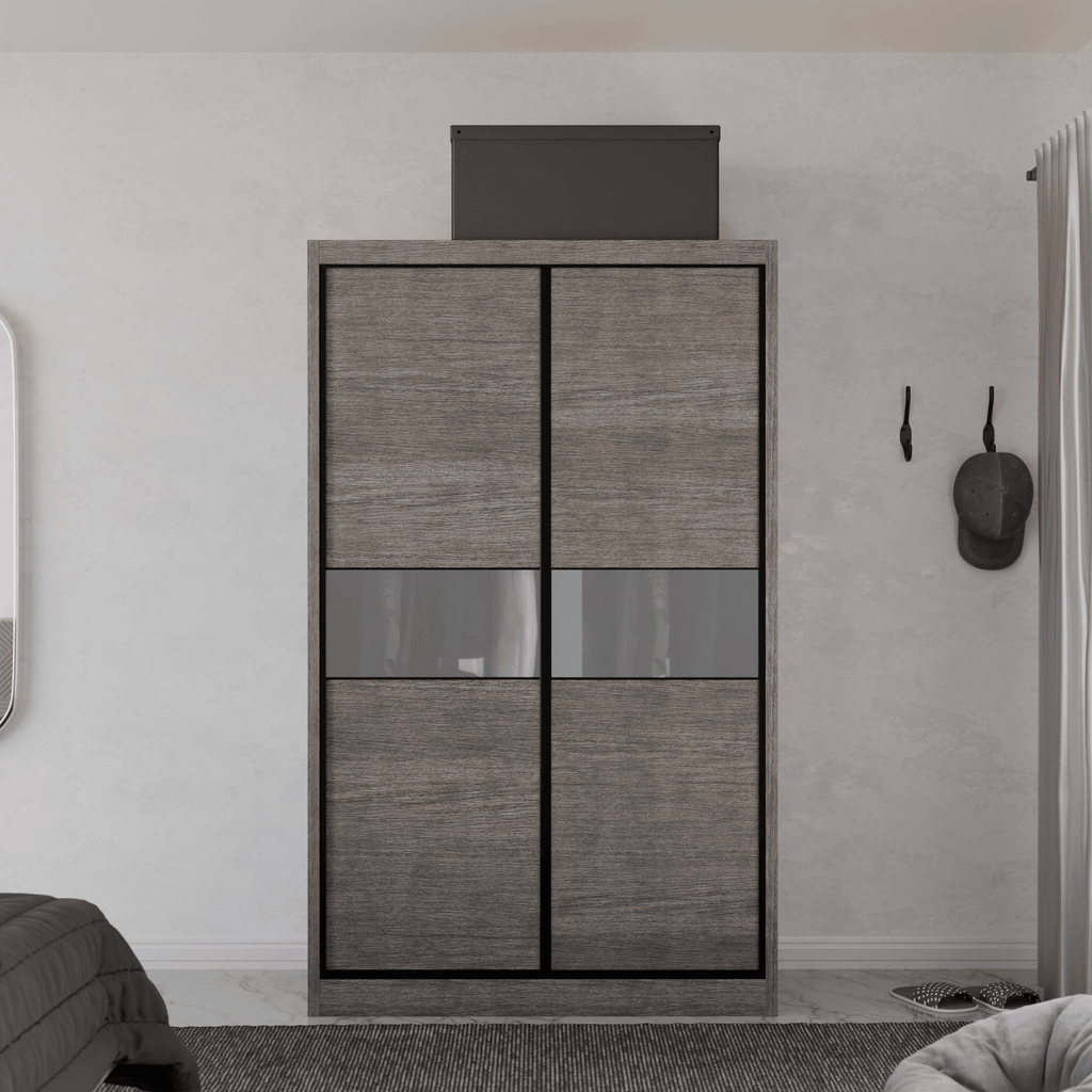 Helene Modular Wardrobe (Frosted Glass)
