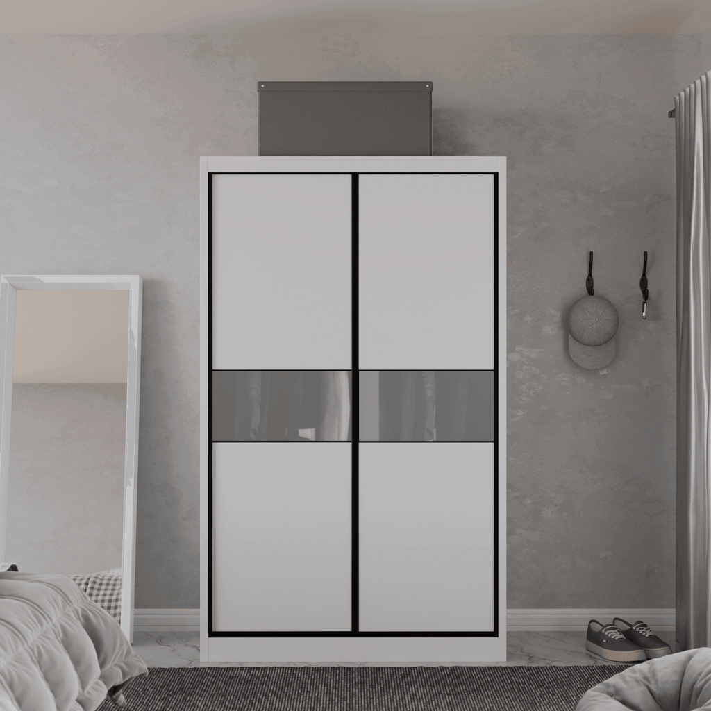 Helene Modular Wardrobe (Frosted Glass)
