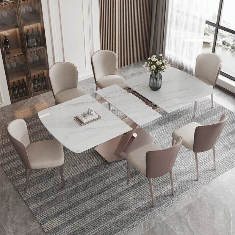 Izar Sintered Stone Extendable Dining Table