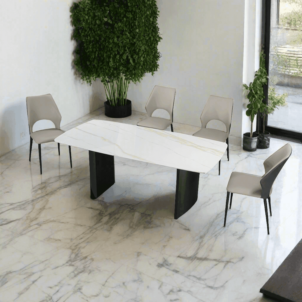 Janice Sintered Stone Dining Table