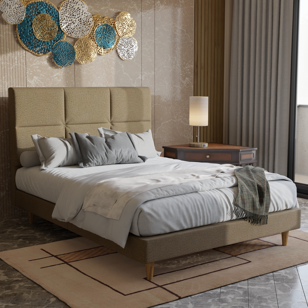 Jarvis Fabric Bed Frame (Pet Friendly Fabric)