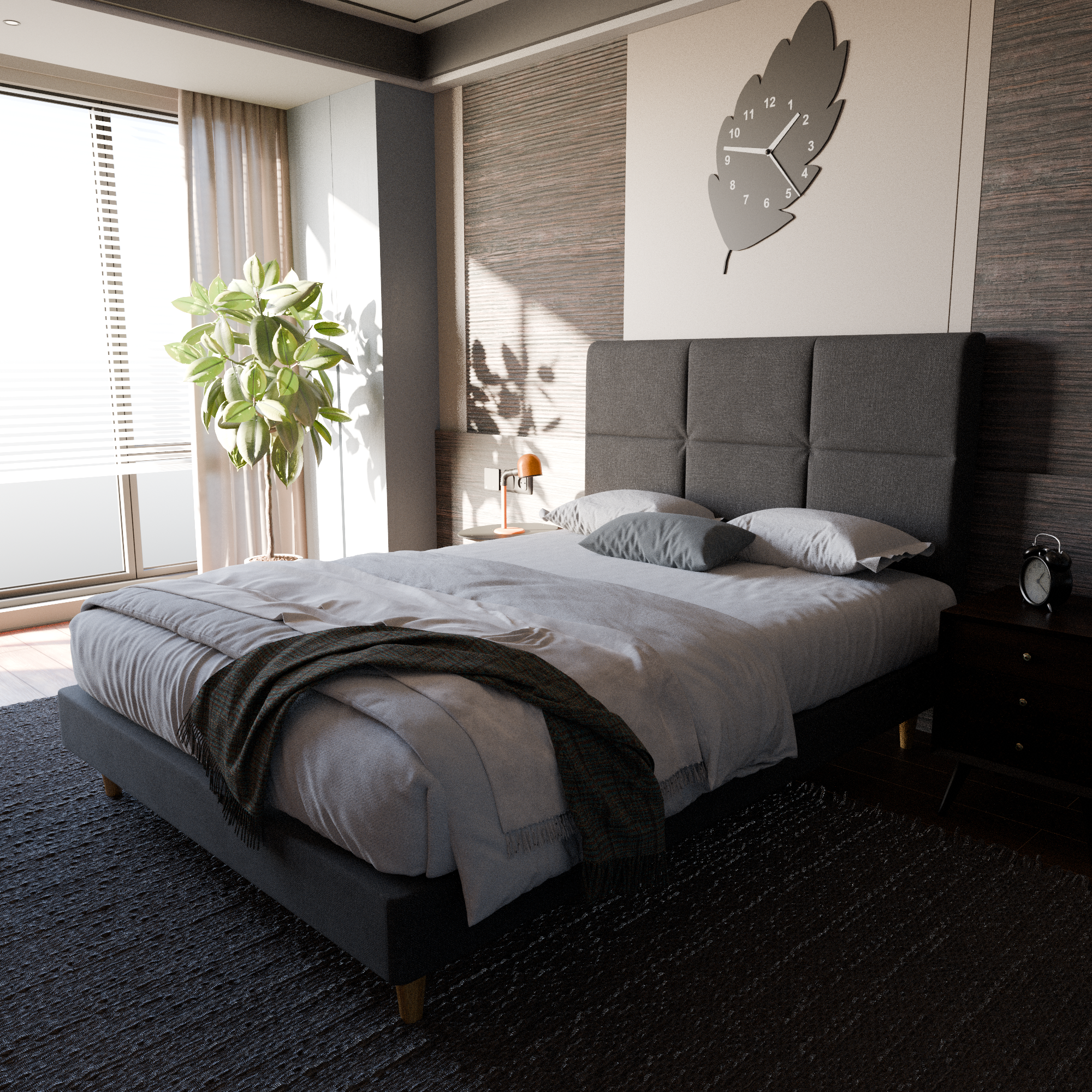 Jarvis Fabric Bed Frame (Pet Friendly Fabric)