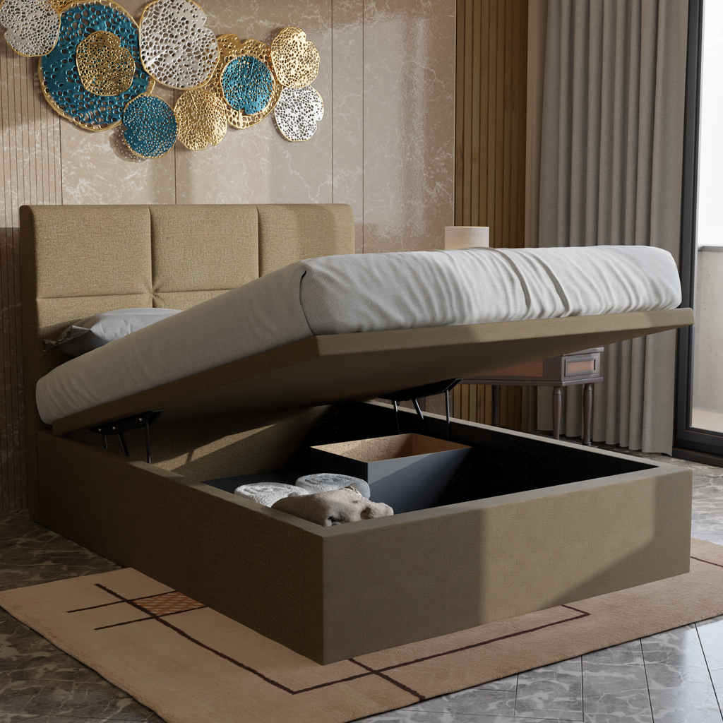 Jarvis Fabric Storage Bed (Pet Friendly Fabric)
