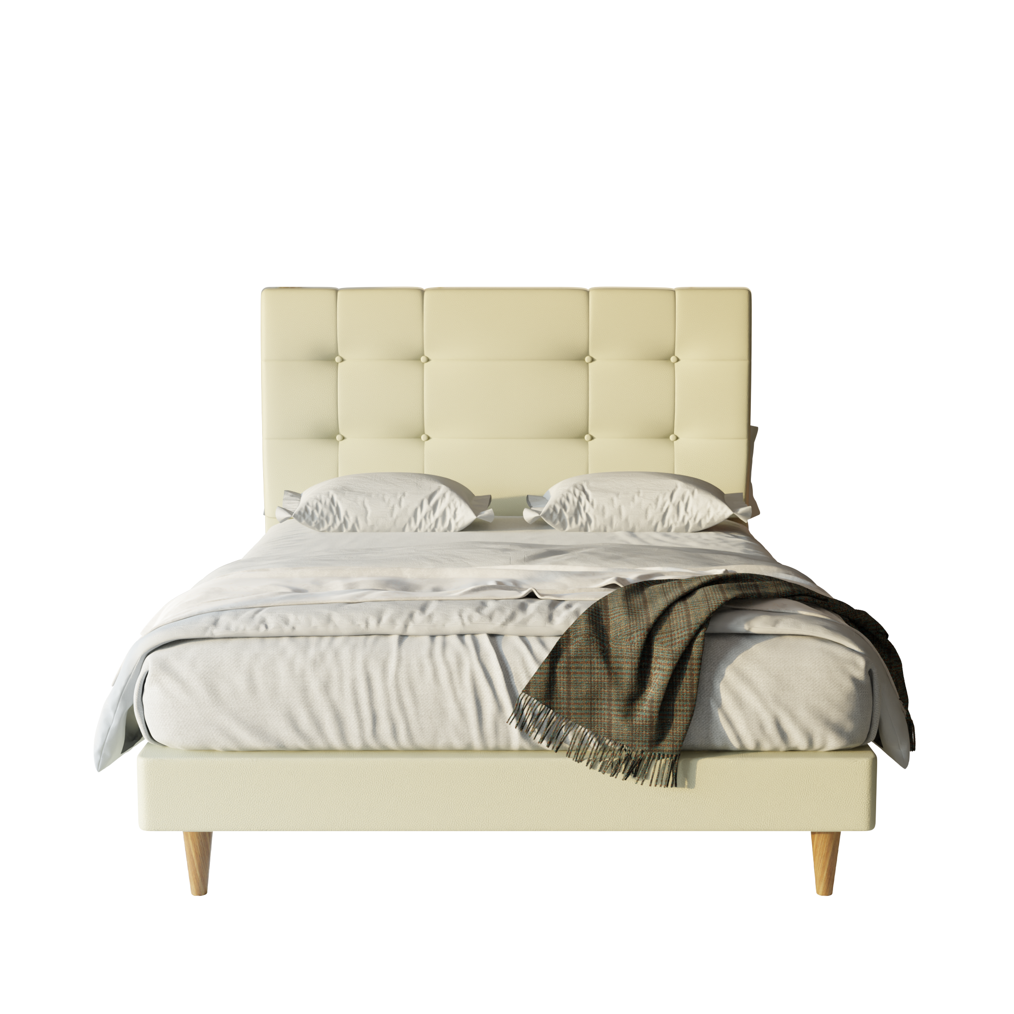 Jaxon Faux Leather Bed Frame