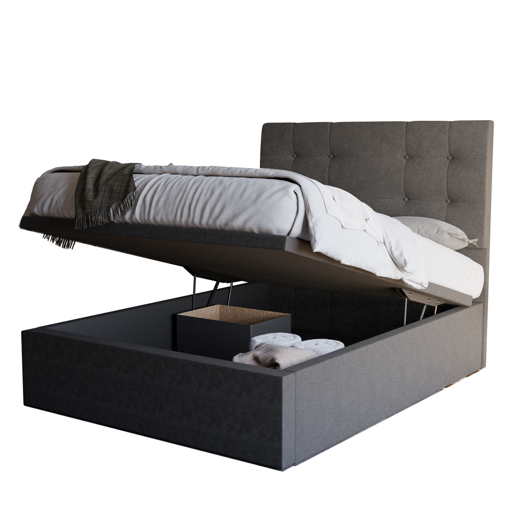 Jaxon Fabric Storage Bed (Water Repellent)