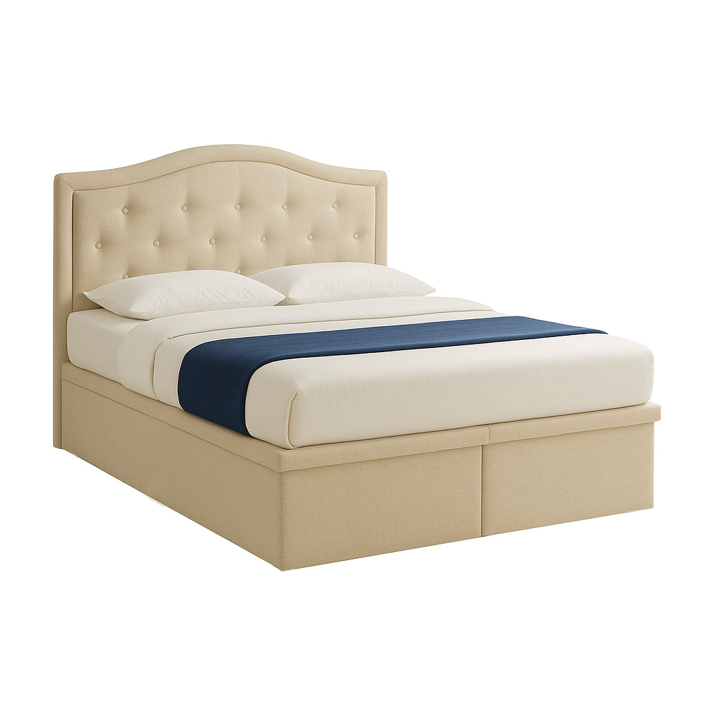 Generis Fabric Storage Bed