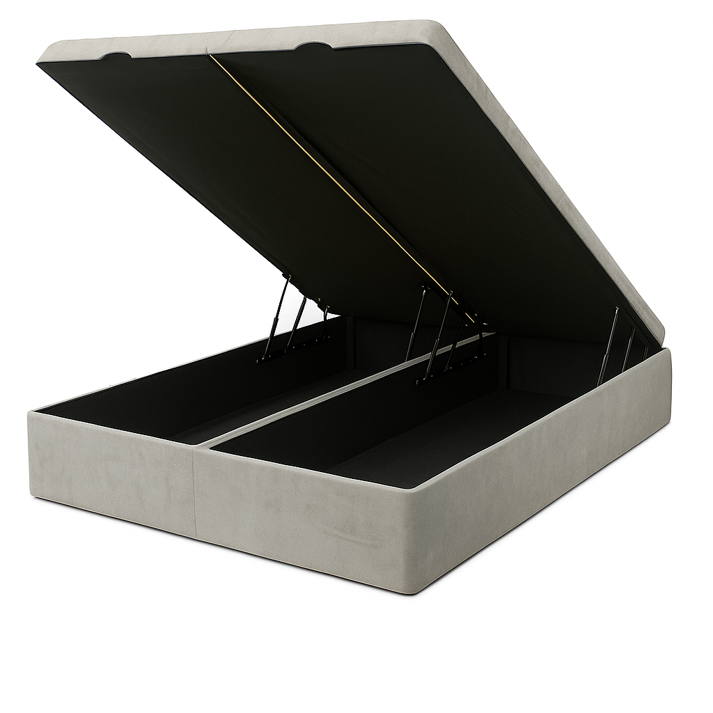 Generis Fabric Storage Bed