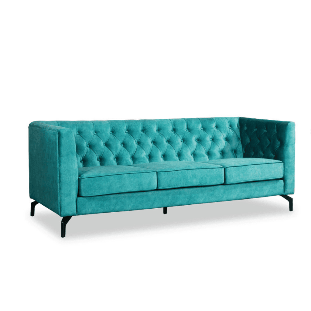 Kimore Chesterfield Velvet Sofa