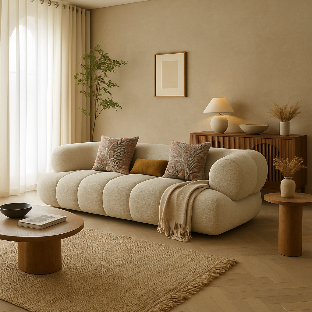 Ettorielle Fabric Sofa
