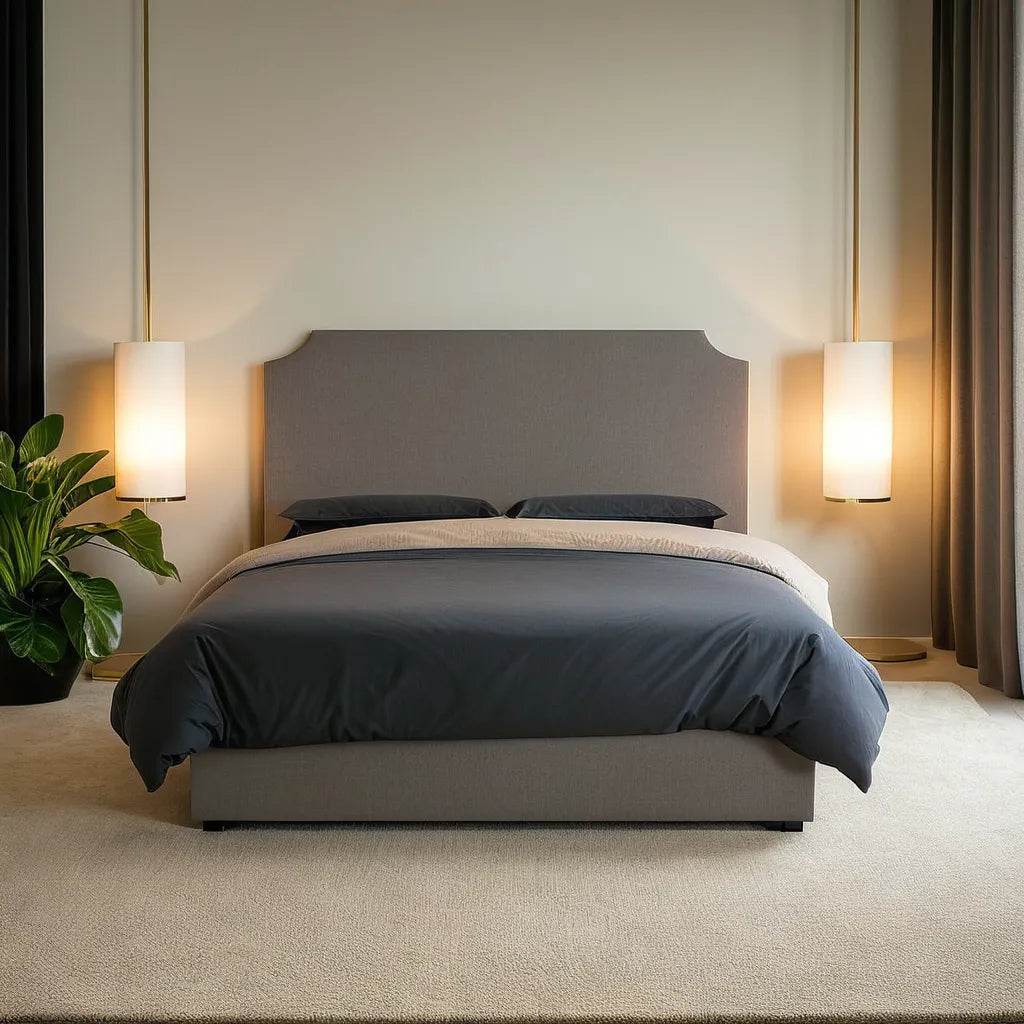 Landeres Belgium Fabric Bed Frame (Water Repellent)