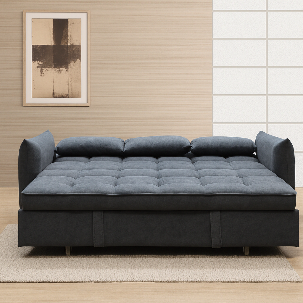 Melure Fabric Sofa Bed (180cm & 154cm)