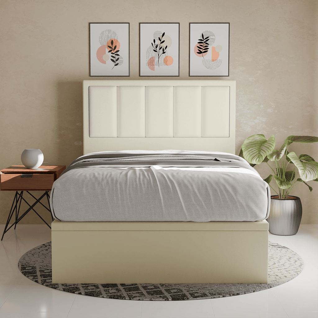 Marley Faux Leather Storage Bed