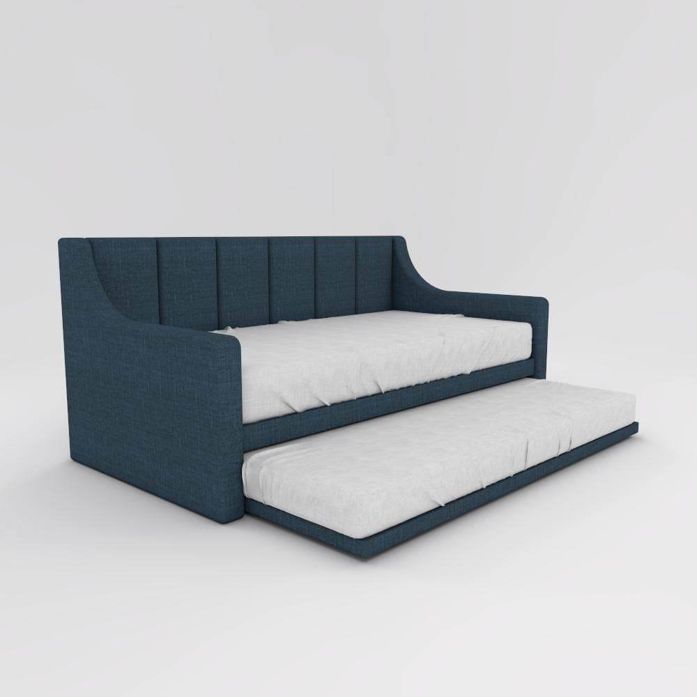 Meredith 3 in 1 Fabric Daybed Pull Out Bed Frame (Water Repellent)