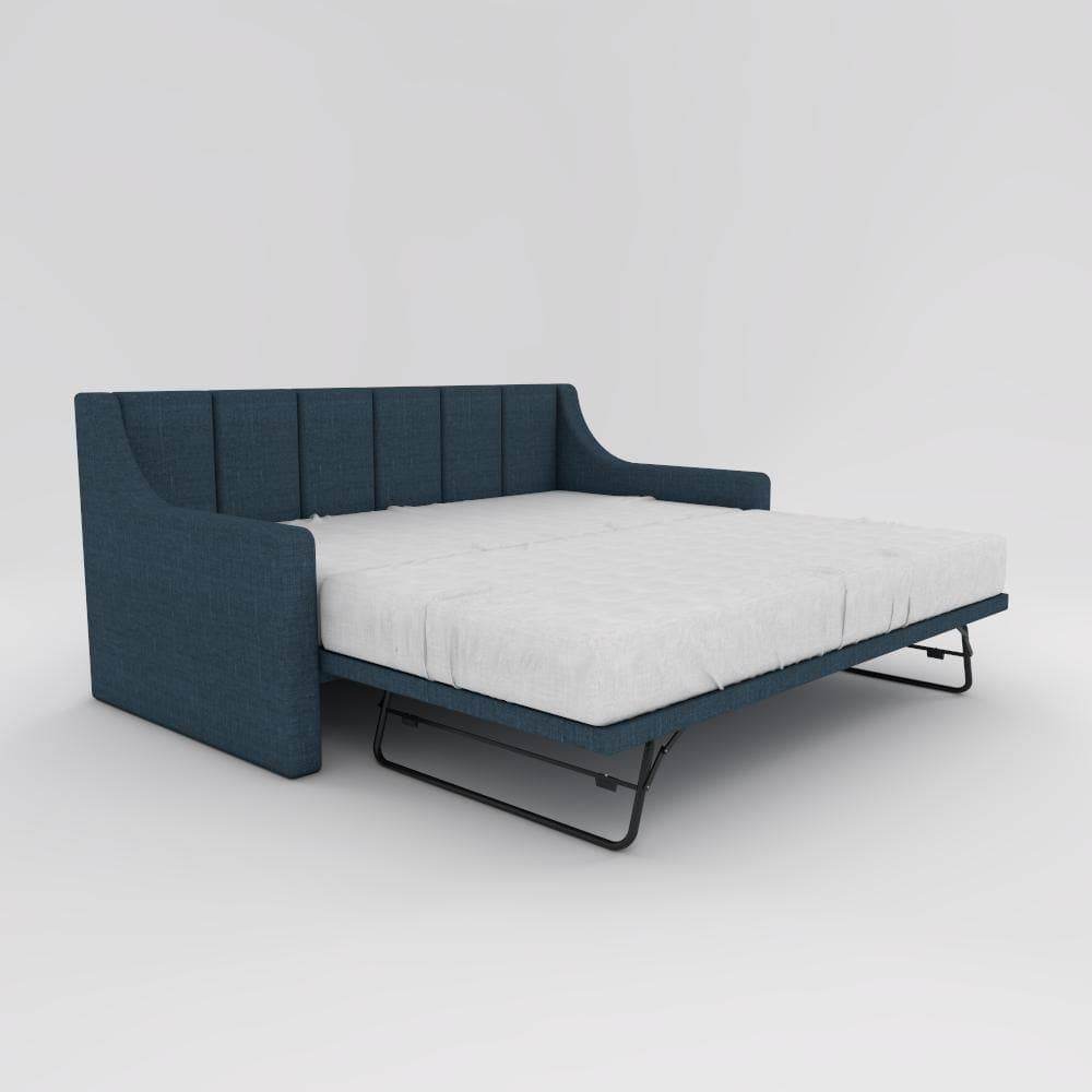 Meredith 3 in 1 Fabric Daybed Pull Out Bed Frame (Water Repellent)