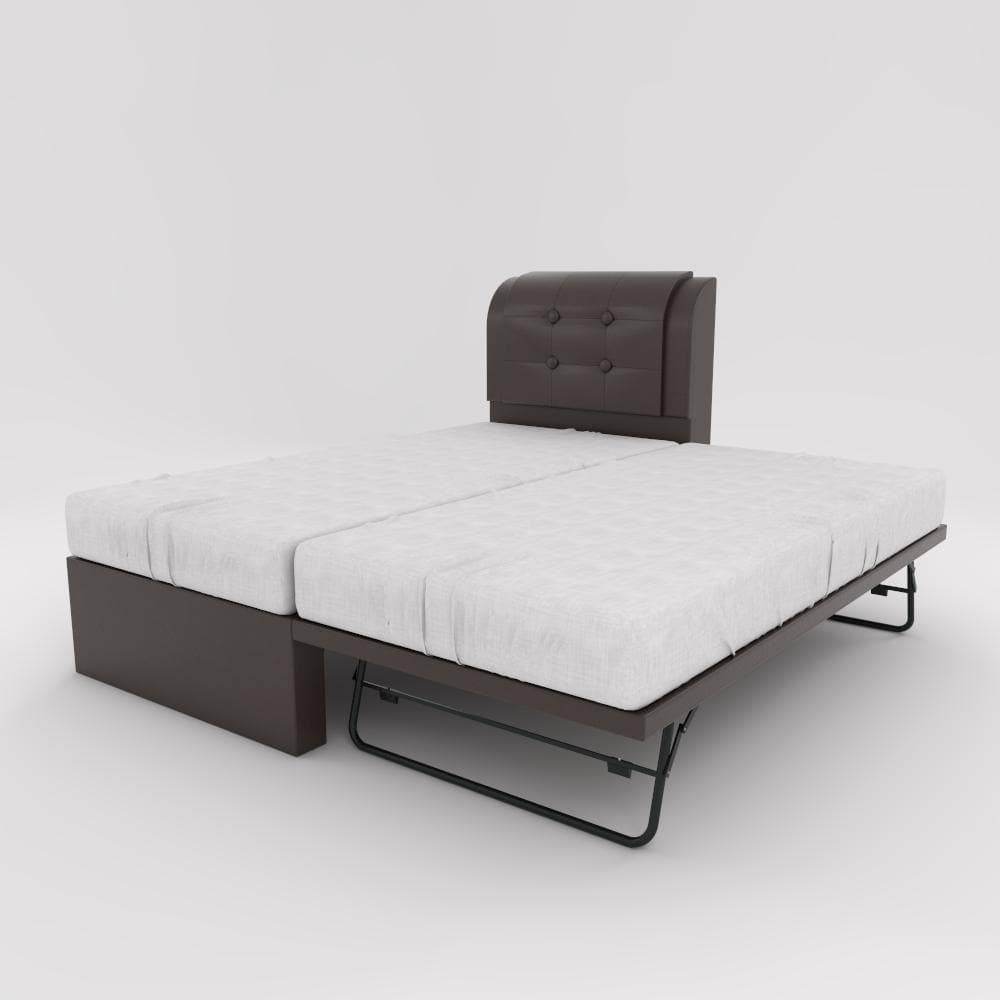 Montana Faux Leather 3 in 1 Pull Out Bed Frame