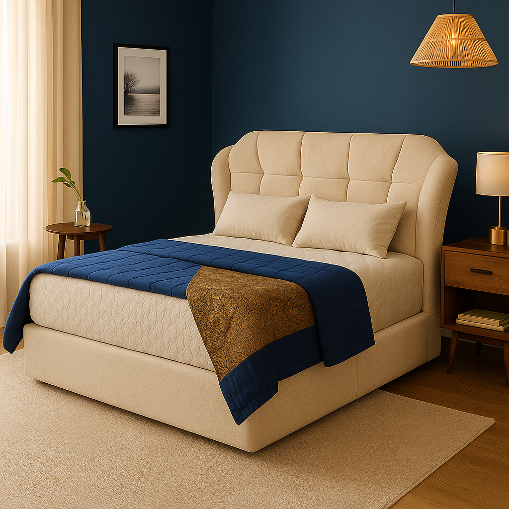 Hepburn Fabric Bed Frame (Pet Friendly)
