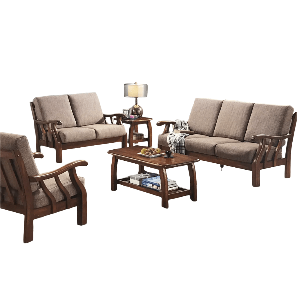 Percival Wooden Sofa
