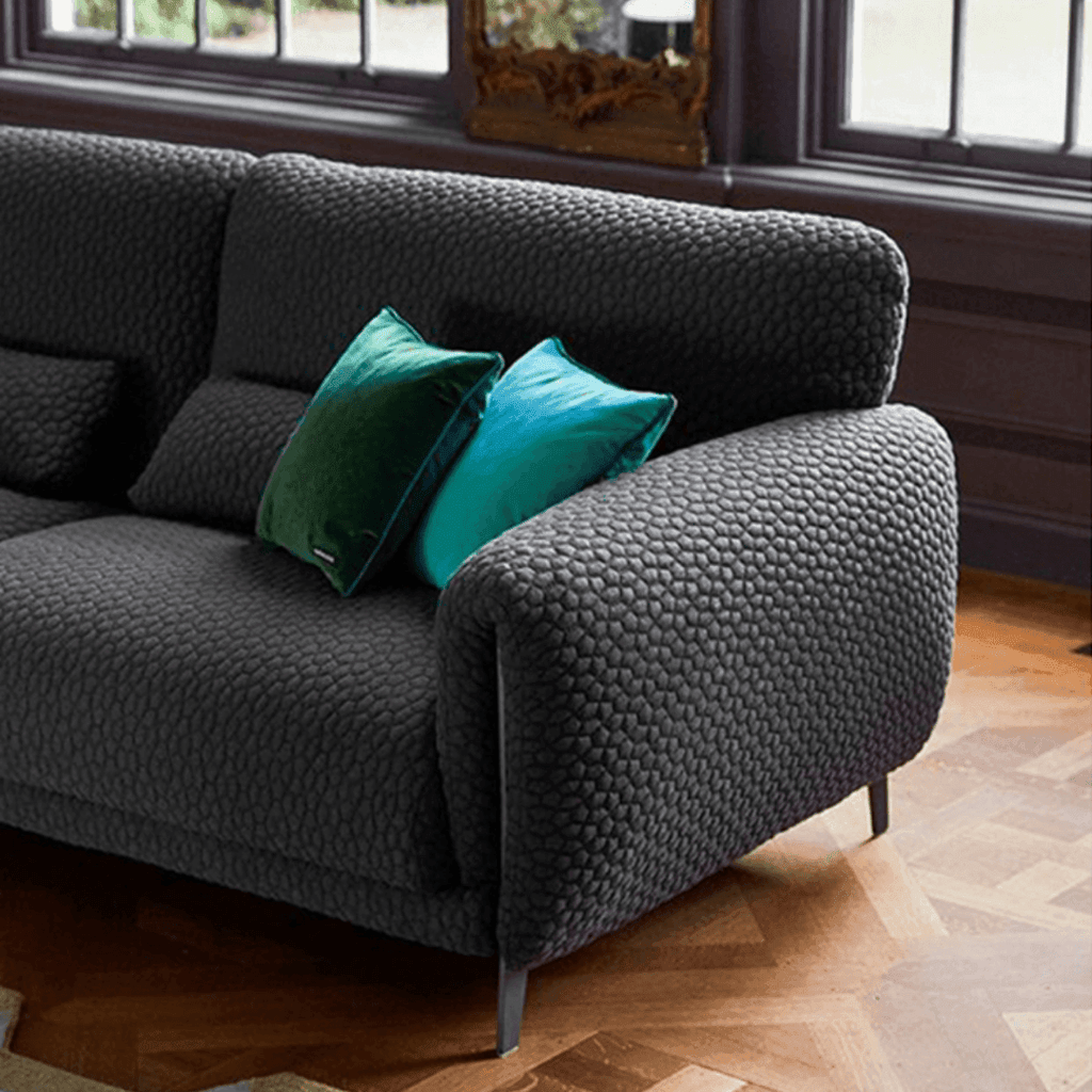 Pinnacle Grey Fabric Sofa