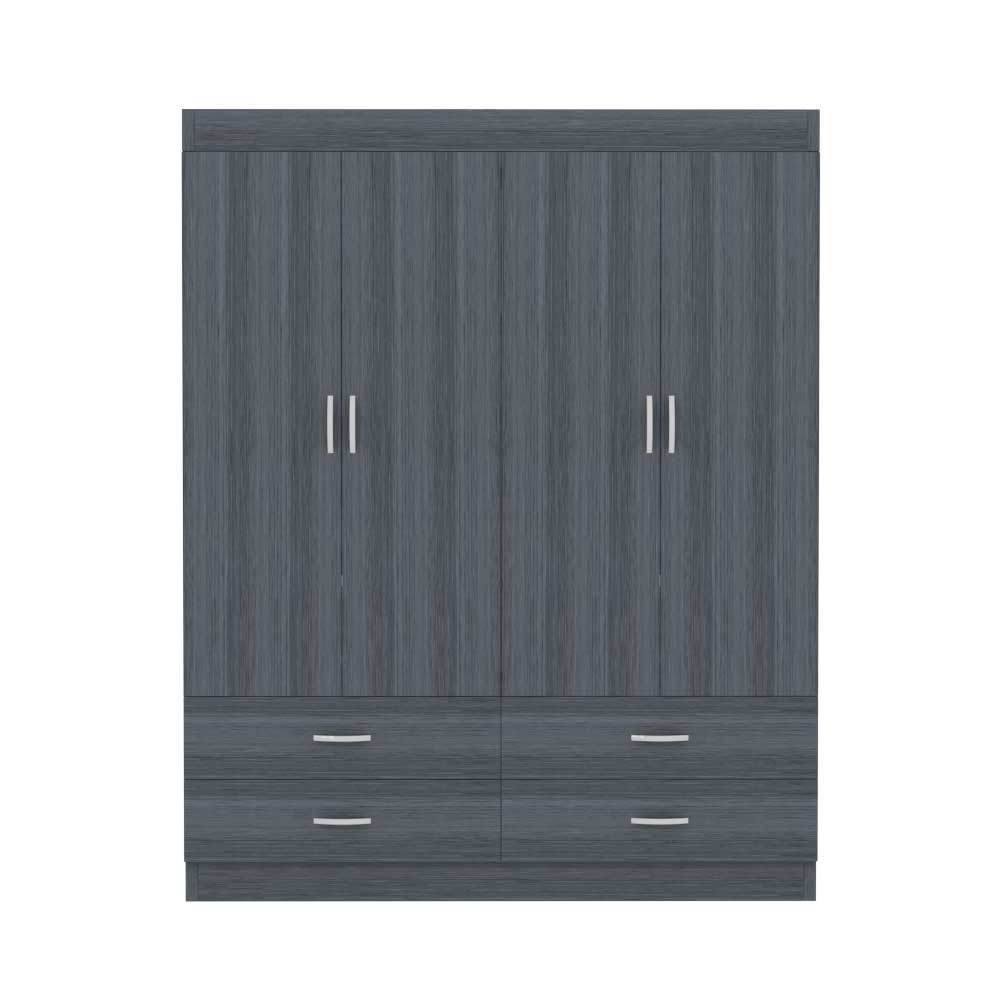 Quincy 4 Door Open Wardrobe