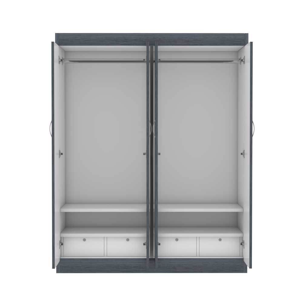 Quinn 4 Door Open Wardrobe