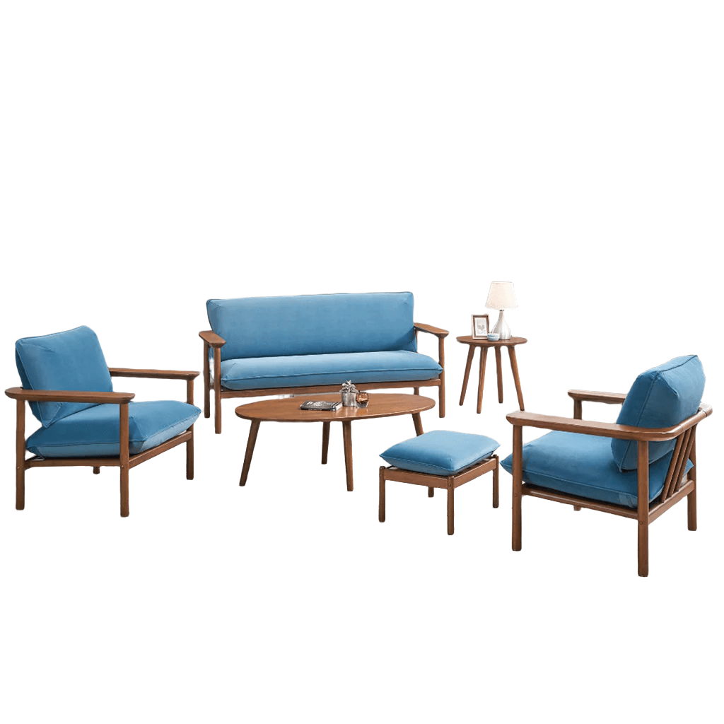 Riven Wooden Sofa