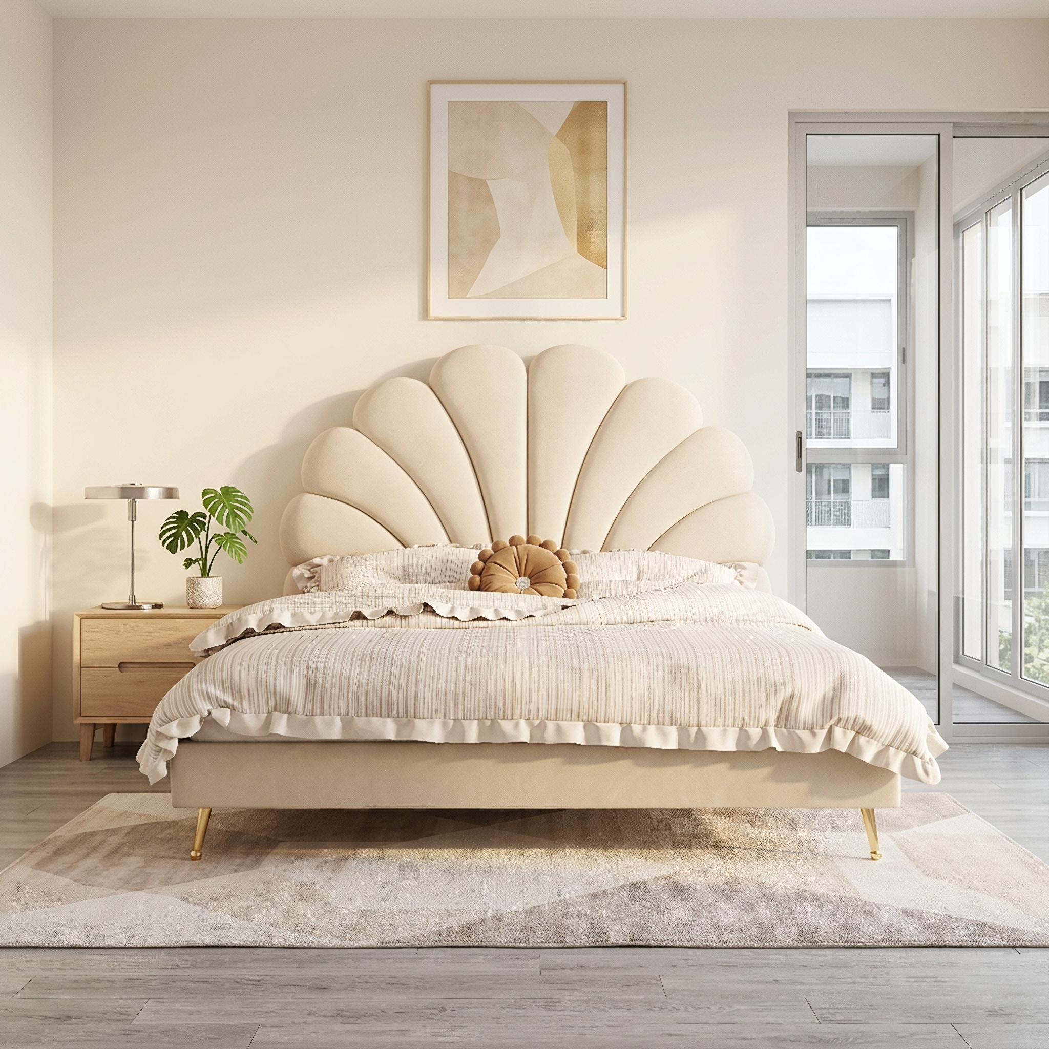 Tovyn Fabric Bed Frame