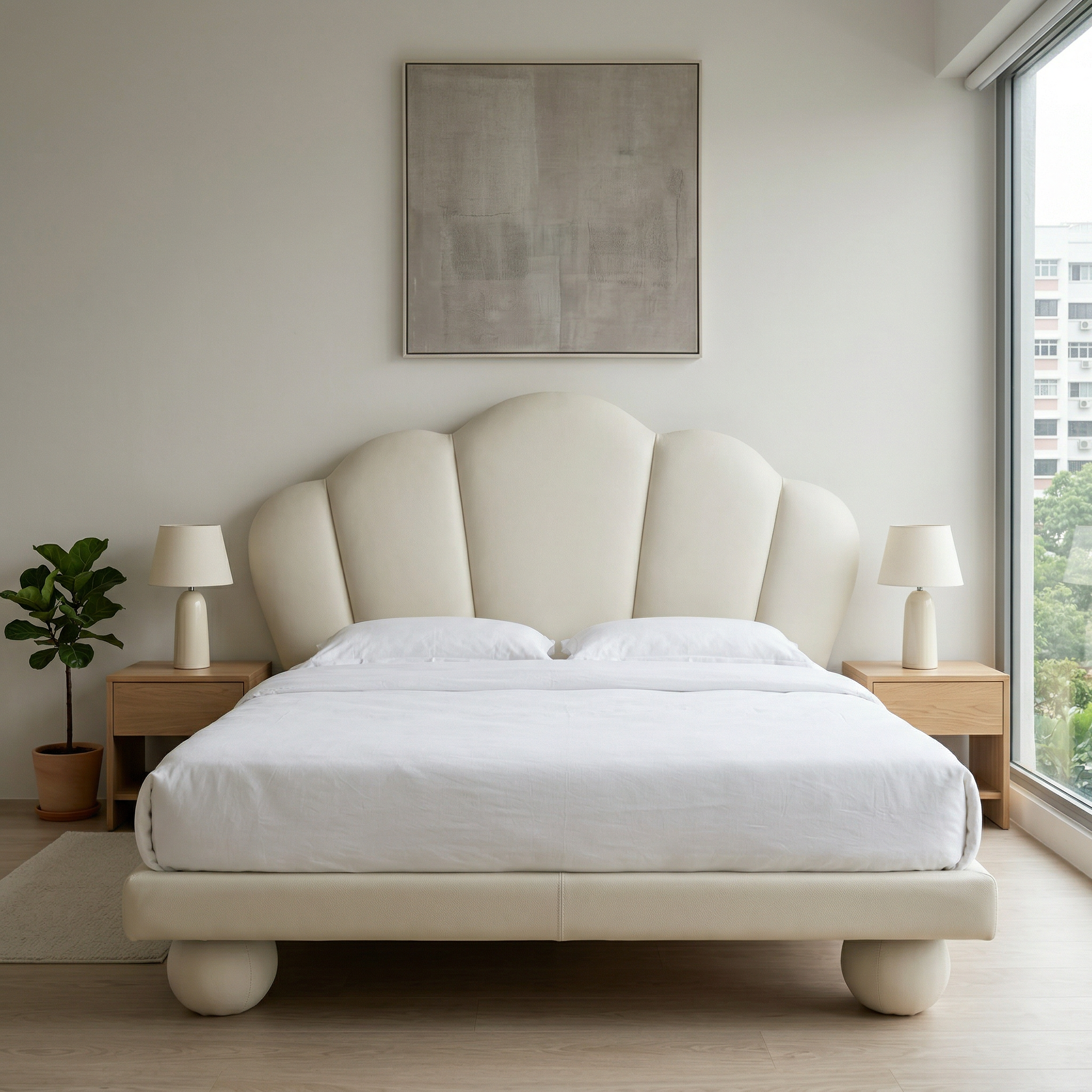 Levora Leather Bed Frame