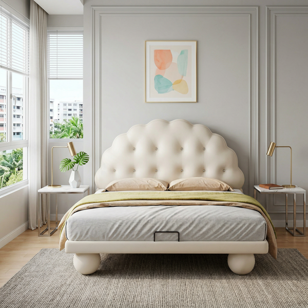 Aviora Leather Bed Frame