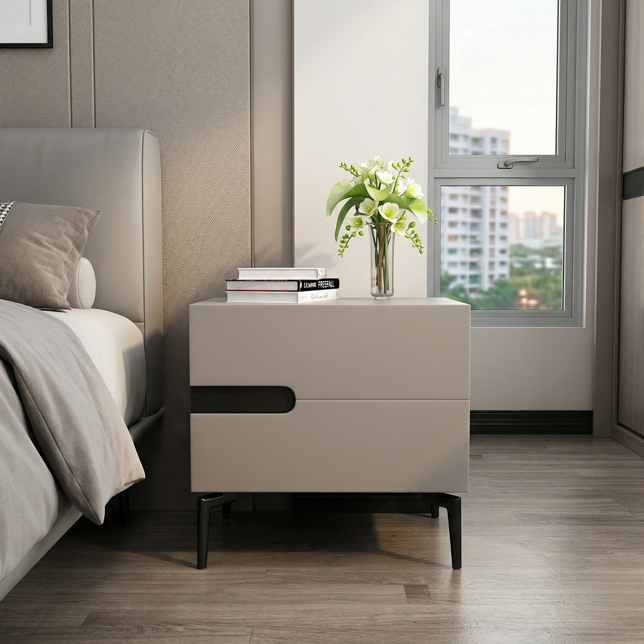 Brasken Bedside Table