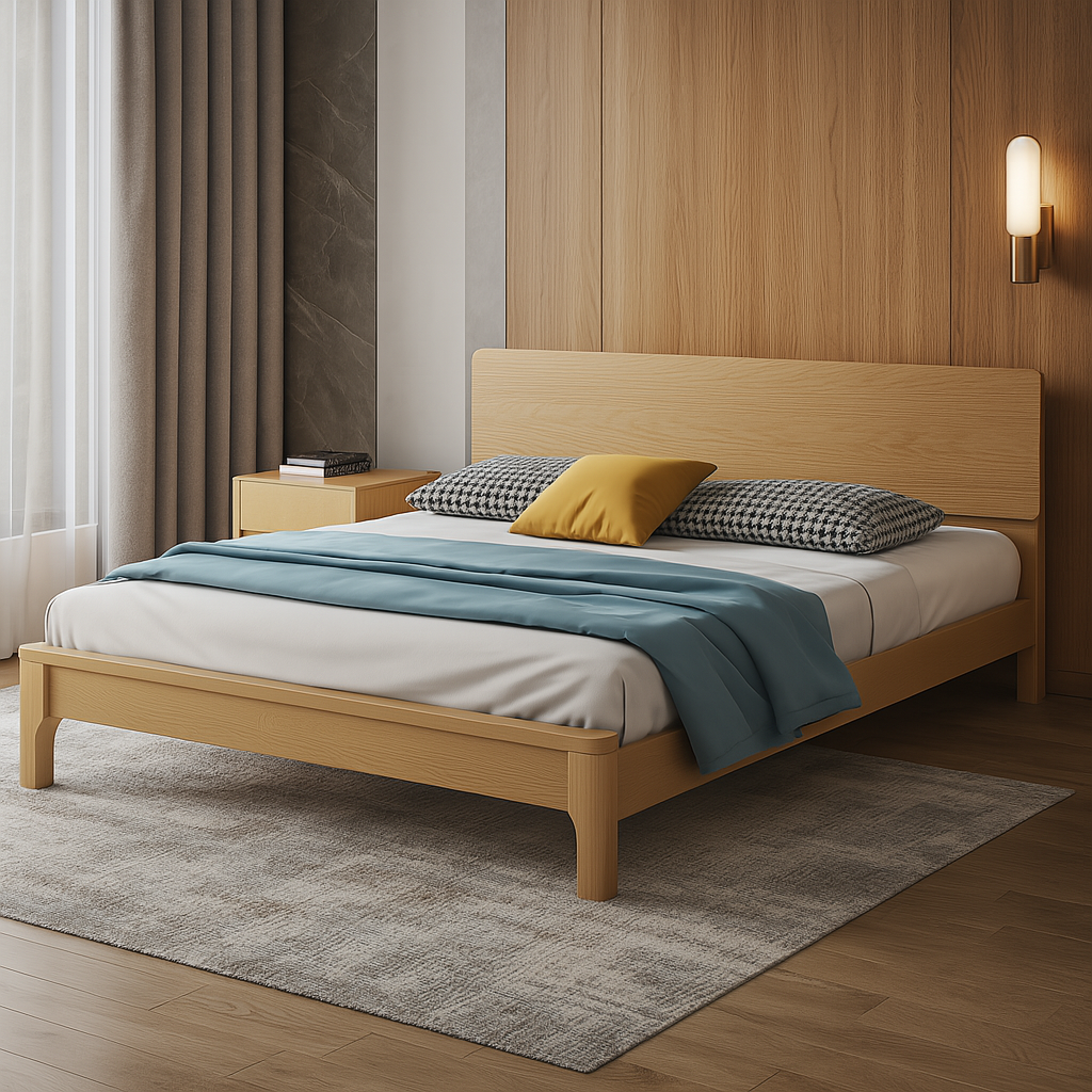 Baxter Ash Wood Bed