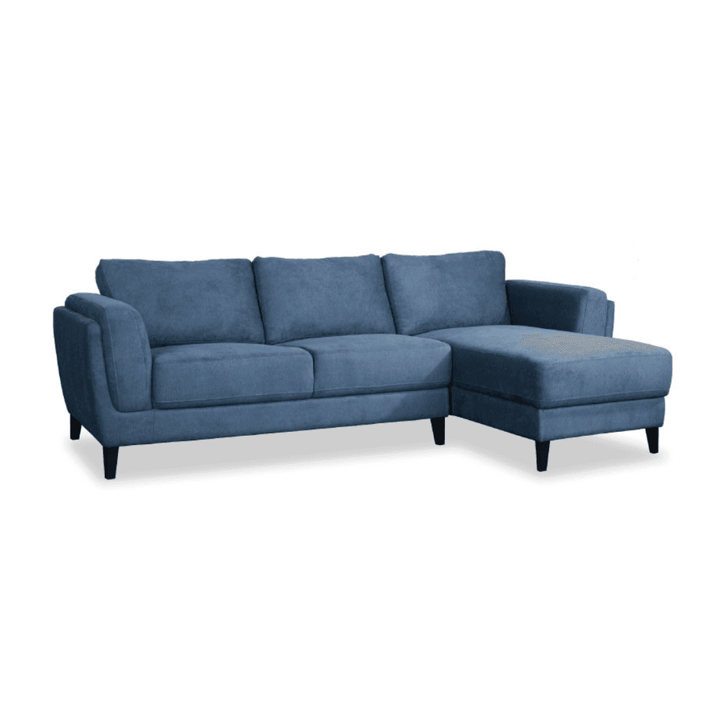 Shigeo Fabric L-Shaped Sofa (Water Repellent & Pet Friendly)