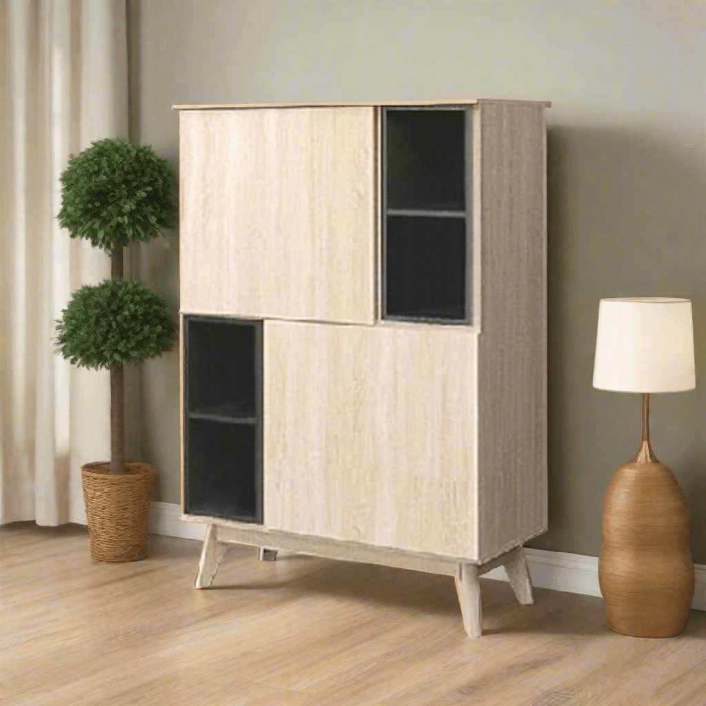 Trystan Wooden Display Unit / Bookshelf