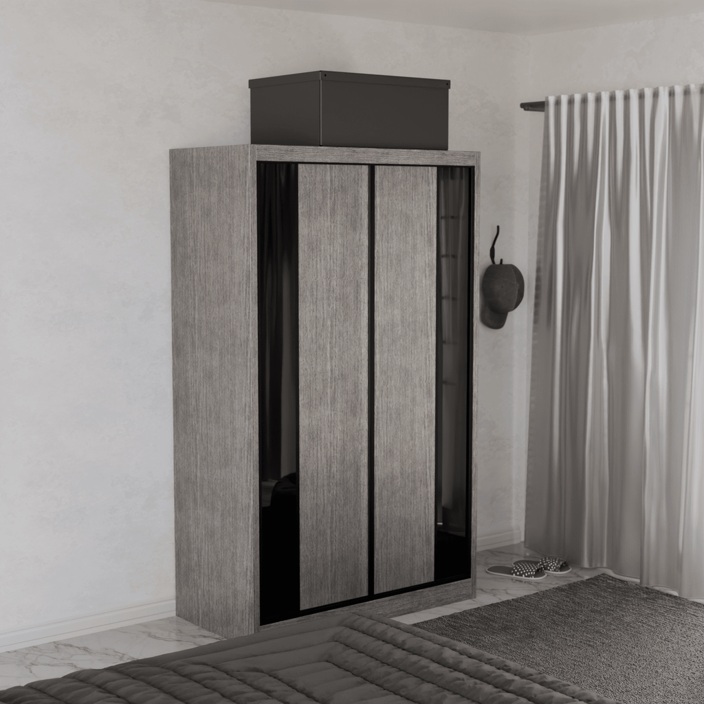 Valkyrie Modular Wardrobe (Black Glass)