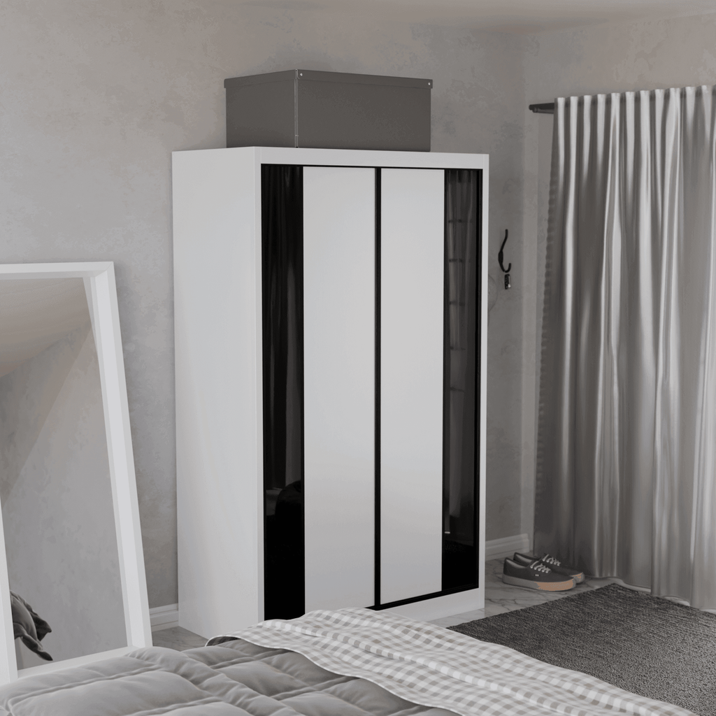 Valkyrie Modular Wardrobe (Black Glass)
