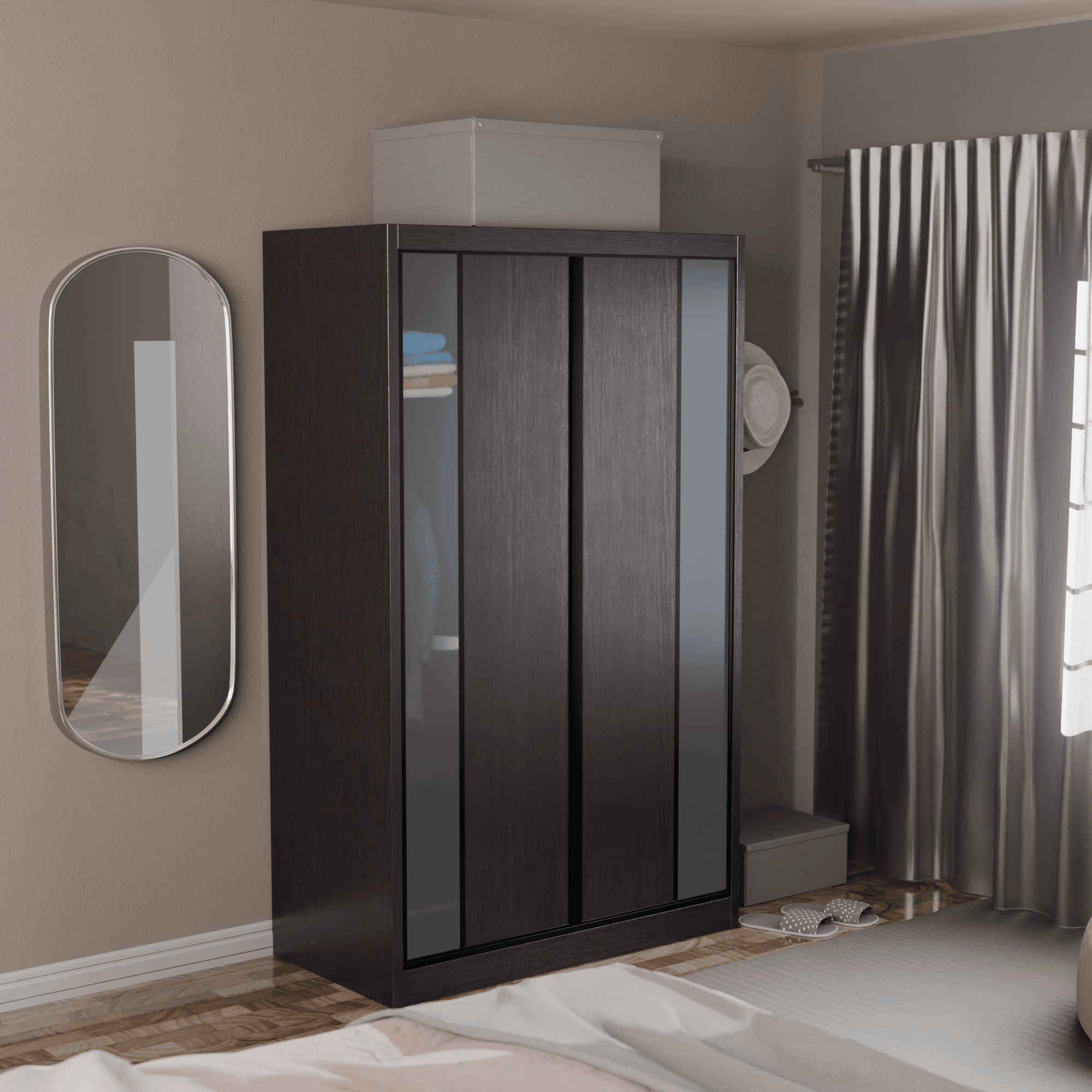 Valkyrie Modular Wardrobe (Frosted Glass)